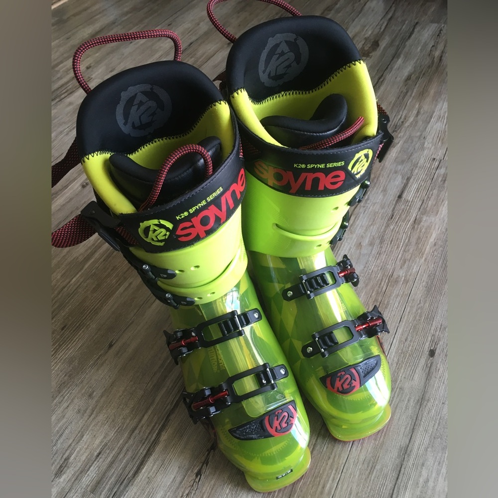 K2 spyne 130 men ski boots size 27.5